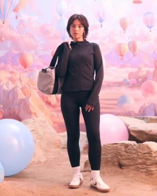 The JC219 Women’s Recycled Tech Zip Jacket brings a sleek, sporty feel to activewear, team kits and branded collections. Made from 240gsm Cool Flex Recycled fabric with 80% recycled polyester and 20% elastane, it’s available in Jet Black and sizes XS–4XL for an easy, versatile look that’s ready to customise.